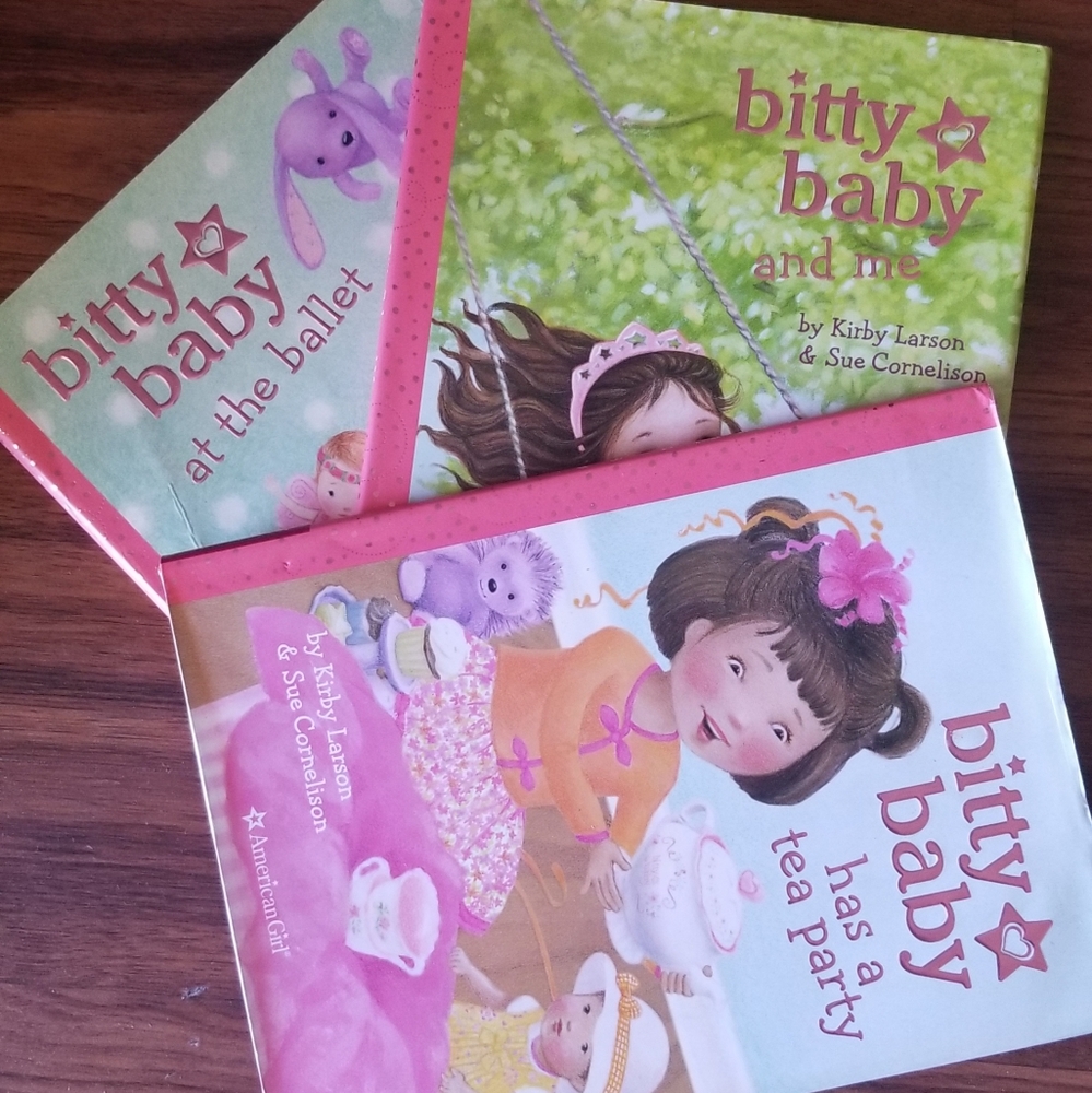 American Girl - Bitty Baby - Books - Set of 3 -NEW